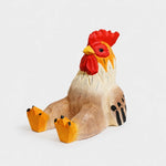 Cargar imagen en el visor de la Galería, Hand-carved wooden animal phone stand