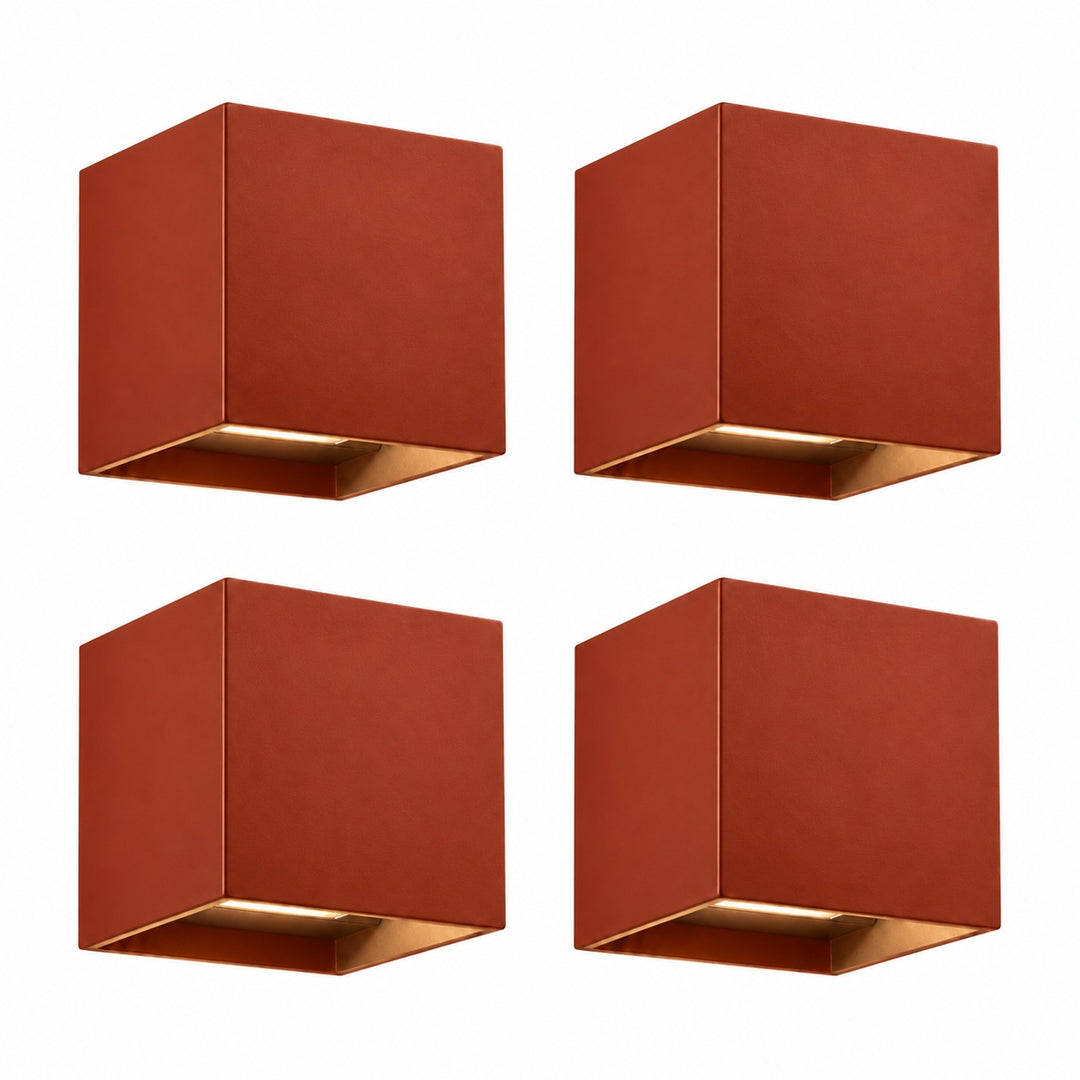 Beam Shaping Open Flap Aluminium Wall Light