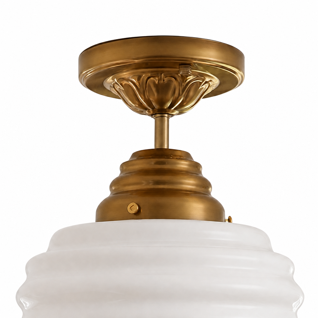 Cirren Nordic Minimalist Multi-Tier Flush Mount Ceiling Light for Bedroom Decor