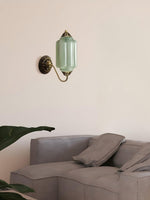 Load image into Gallery viewer, Vintage Milk Glass Sconce Bedside Hallway Eloise Wall Sconce
