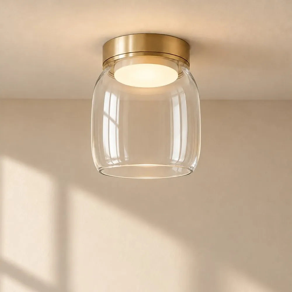 Modern Glass Ceiling Light