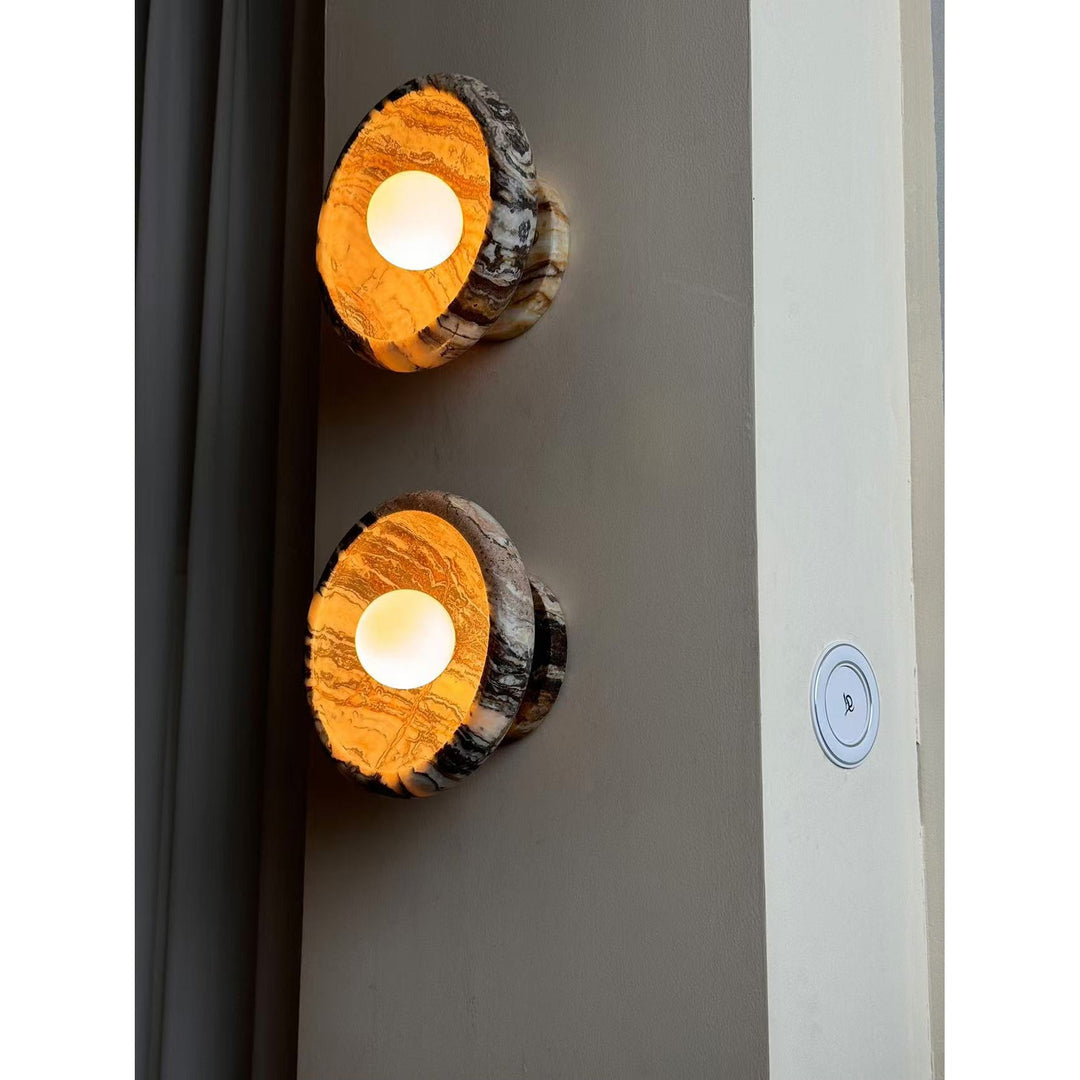 Lampe murale en marbre Piedra