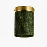 Charger l'image dans la visionneuse de galerie, Style A dark green gold vintage flush mount ceiling light