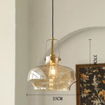 Load image into Gallery viewer, Modern Unique Shaped Fish Tank Glass Pendant Light
