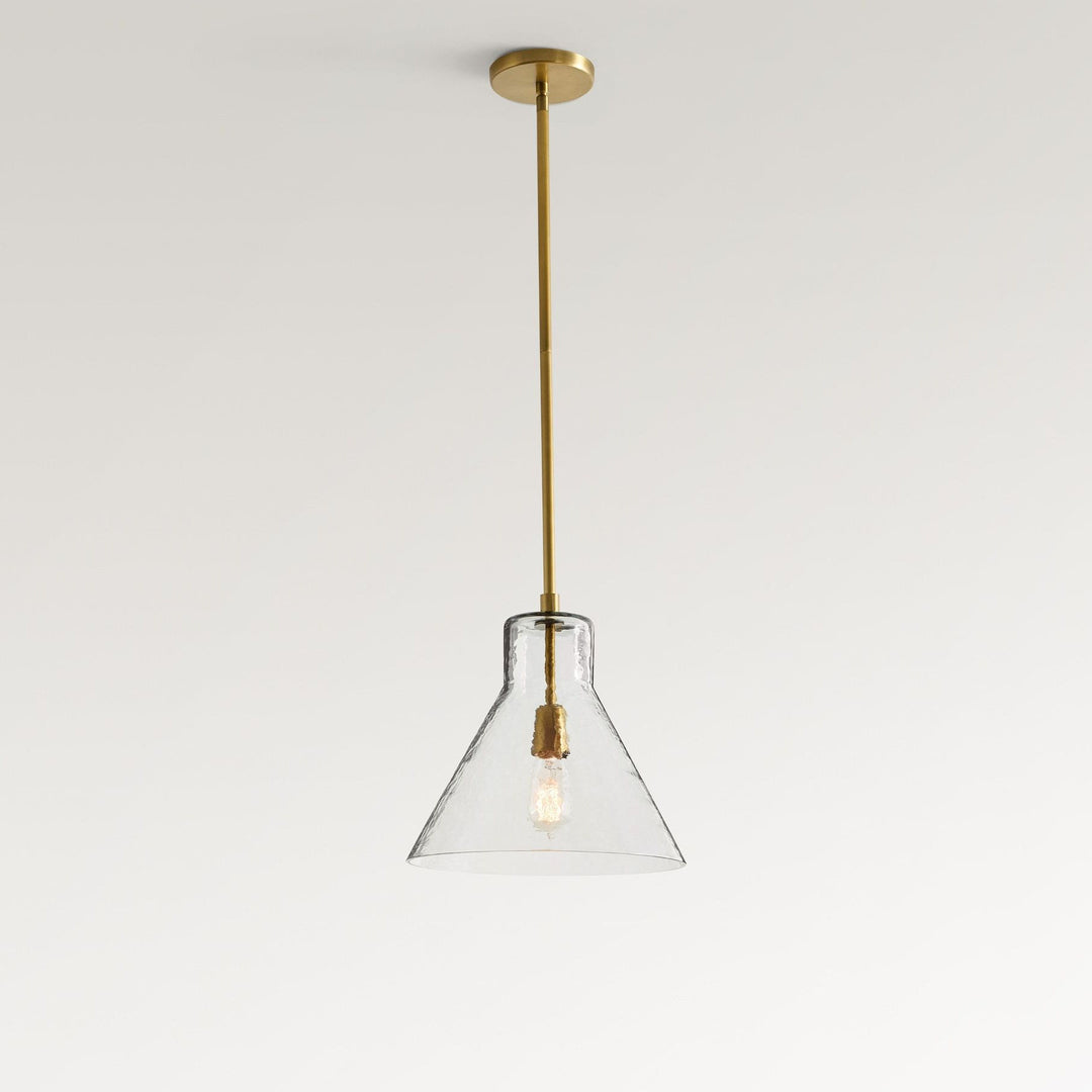 Colección de lámparas colgantes de cristal Glavira: vidrio reciclado para la cocina