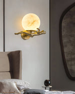 Bild in Gallery-Viewer laden, Retro Zweige Alabaster Wandleuchte