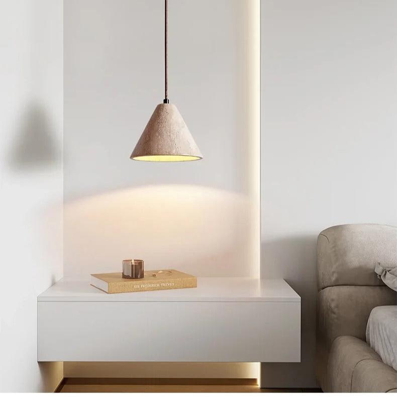 Travertin Moderne LED-Hängeleuchte