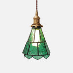 Load image into Gallery viewer, French country ripple glass light fixture