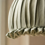 Load image into Gallery viewer, Ruched Fabric Pendant Light with Pleated Shade
