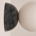 Bild in Gallery-Viewer laden, Side profile of the Black Marble backplate and wall contact