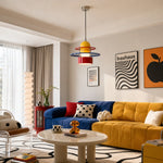 Bild in Gallery-Viewer laden, Bauhaus color block pendant light