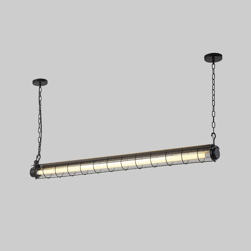 Driscoll Minimalist Linear Chandelier for Modern Living Spaces