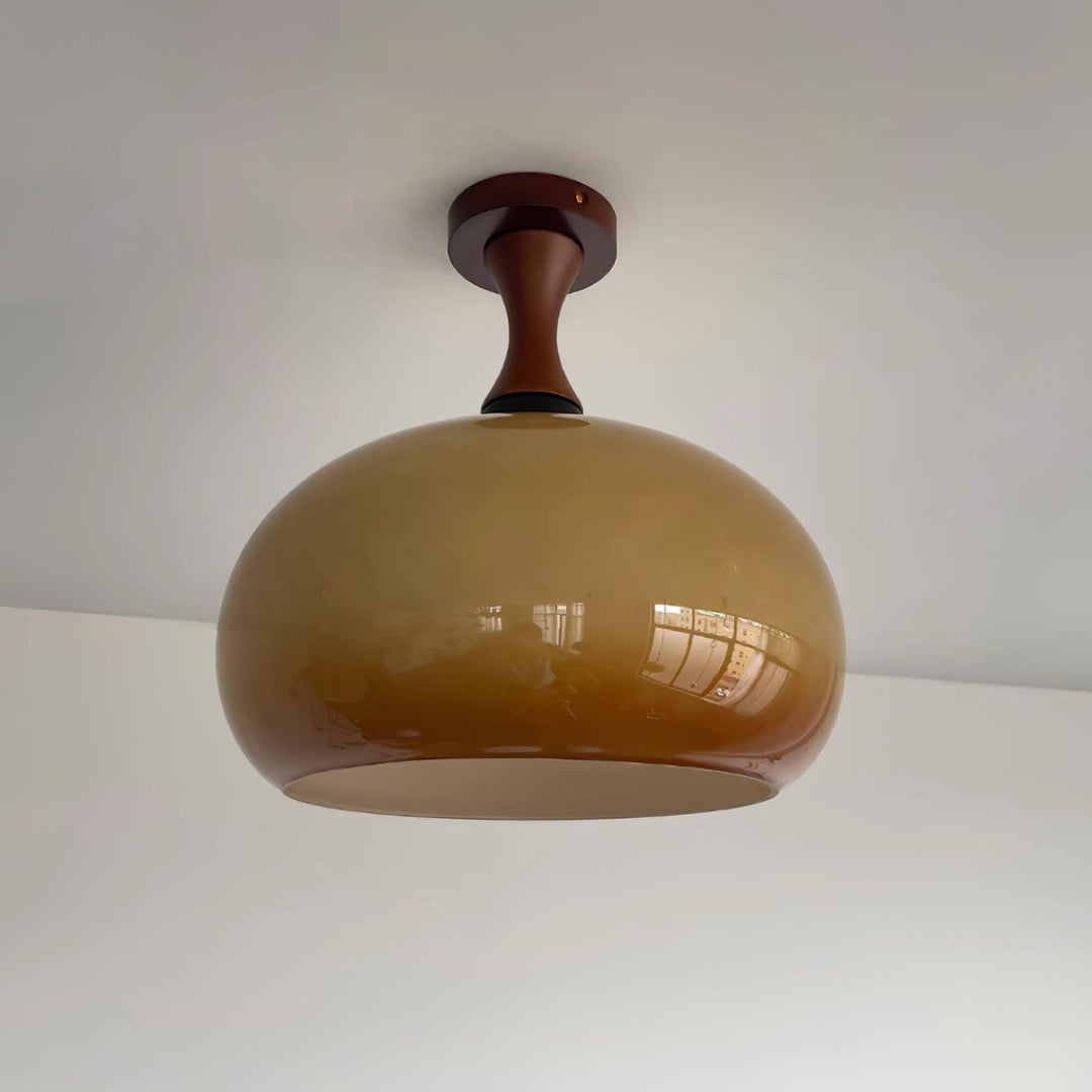 Lámpara de techo vintage de Murano