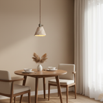 Load image into Gallery viewer, Alagusmo Minimalist Travertine Pendant Light