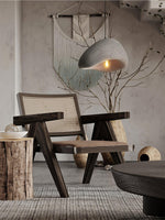 Load image into Gallery viewer, Curved Polystyrene Plug-In Pendant Light