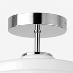 Bild in Gallery-Viewer laden, Koloro Glass Ceiling Light — Layered Rounded Design Lampshade for Hallway or Cloakroom