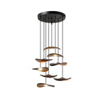 Load image into Gallery viewer, Twisora Wood Chandelier