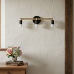Cargar imagen en el visor de la Galería, Mobilux Line Modern Vanity Light - Bathroom Wall Fixture in Art Deco Style
