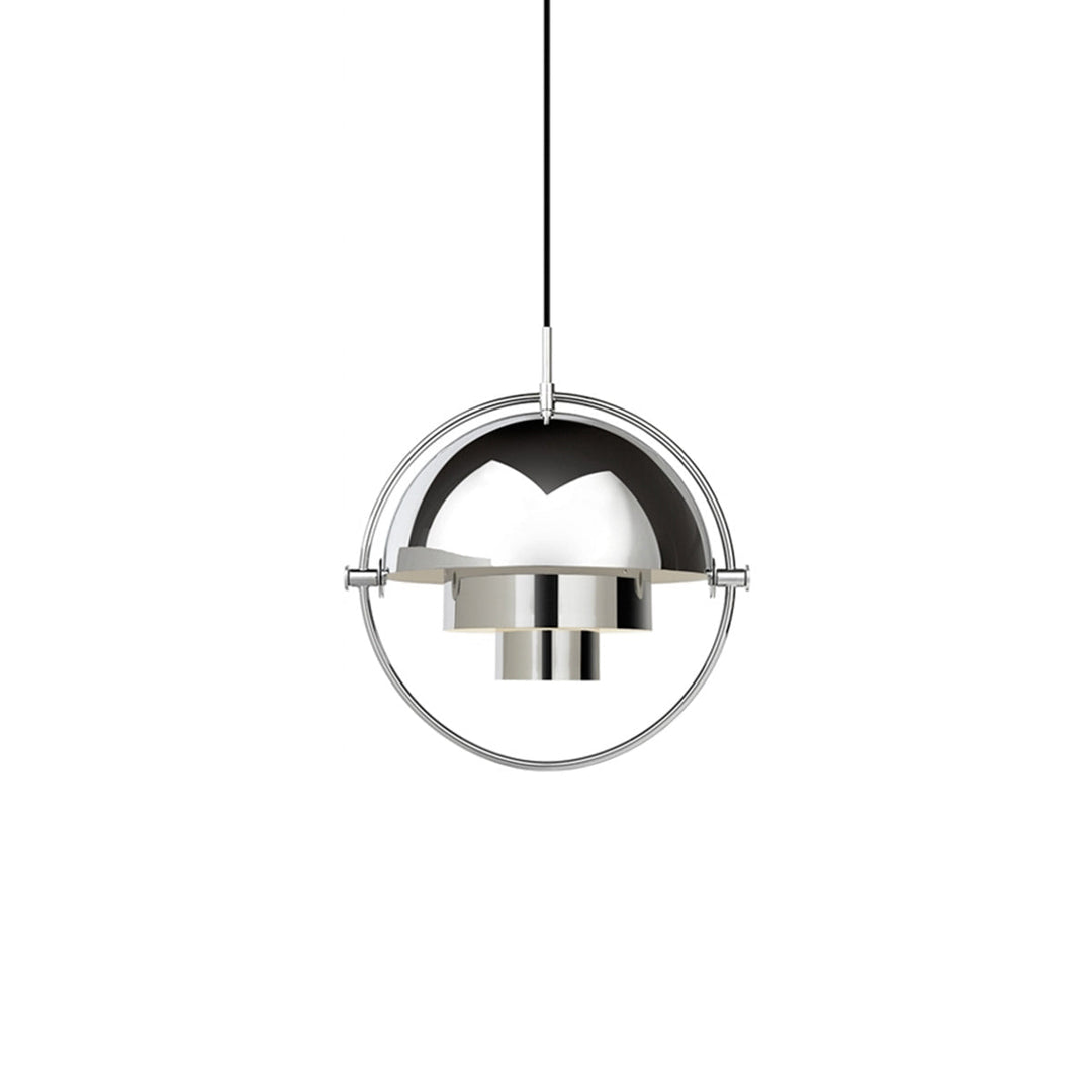 Adjustable Metal Hemisphere Plug-In Swag Pendant