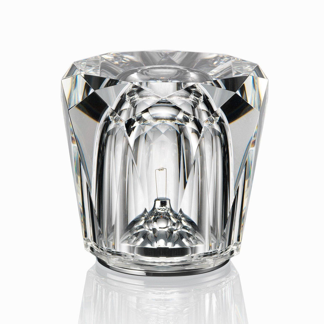 Lampe de table en cristal diamant (batterie intégrée)