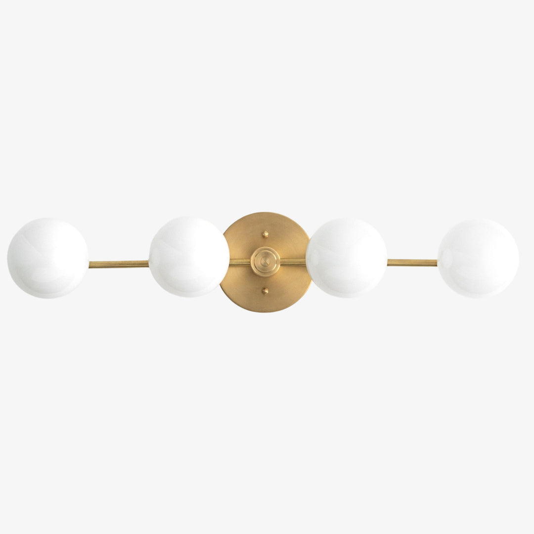 Glorica Glass Long Vanity Light - Modern Minimalist Wall Sconce Design