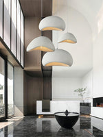 Load image into Gallery viewer, Curved Polystyrene Plug-In Pendant Light