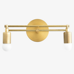 Cargar imagen en el visor de la Galería, Mobilux Line Modern Vanity Light - Bathroom Wall Fixture in Art Deco Style
