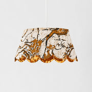 Vintage Floral Fabric Pendant Light, 47 cm
