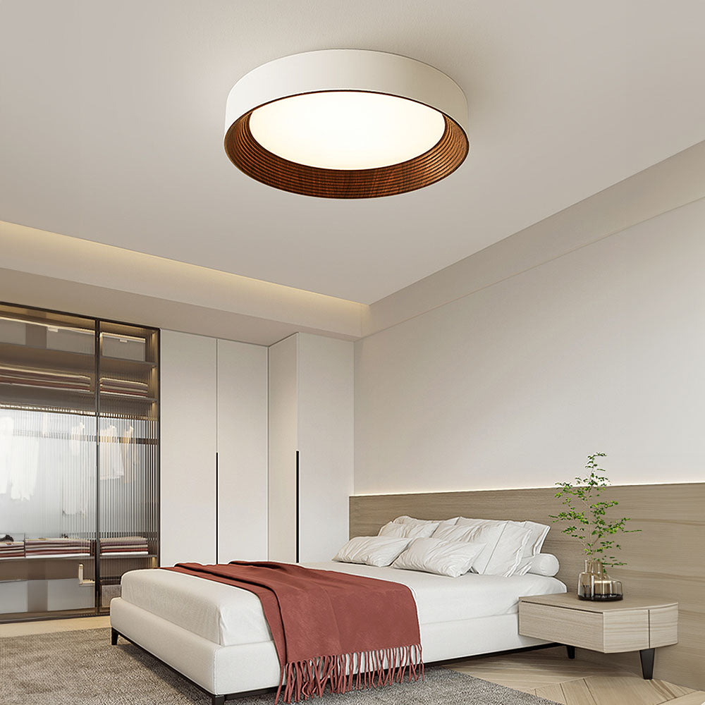 Plafonnier rond à LED minimaliste