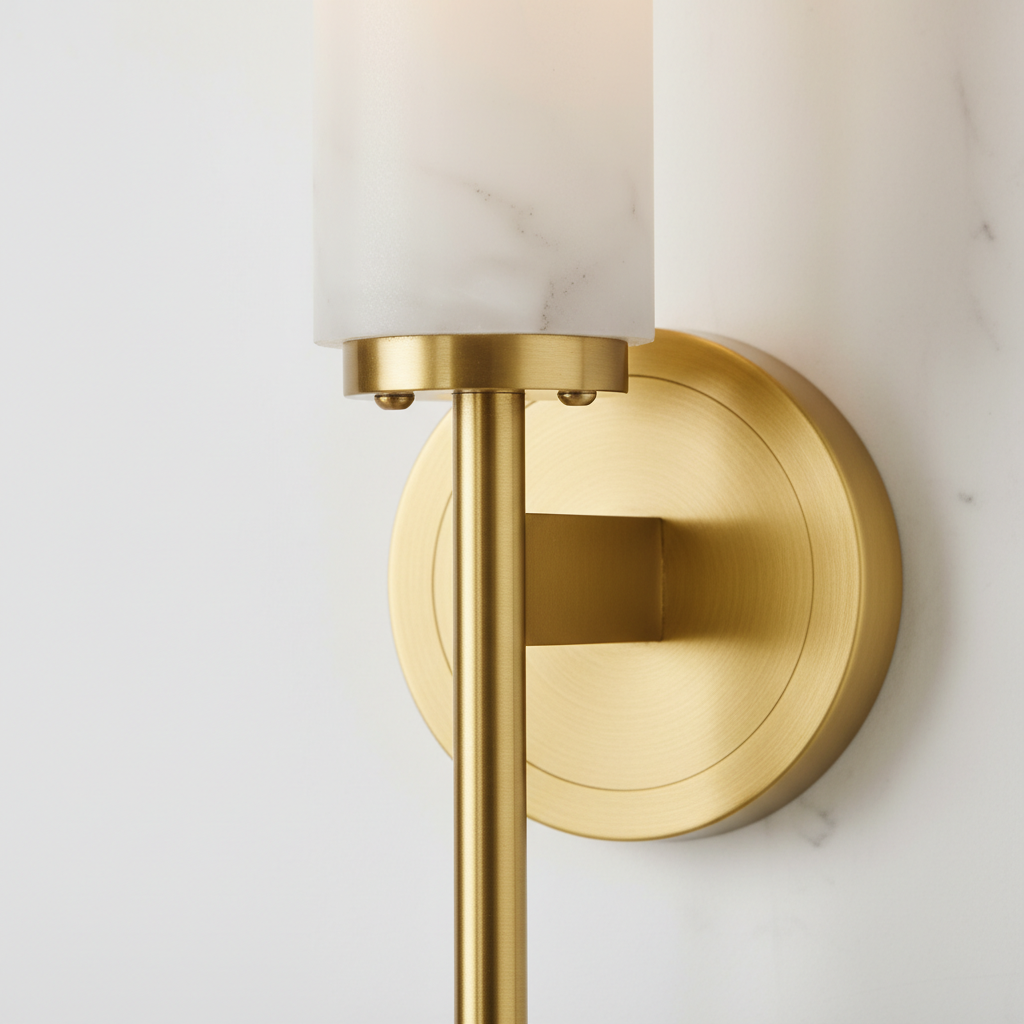 Applique Murale Moderne Solaryx en Albâtre - Lumière Sculpturale Murale pour Salon