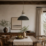 Load image into Gallery viewer, industrial dome pendant light scene and detail