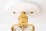 Charger l&#39;image dans la visionneuse de galerie, Glorica Glass Retro Globe Ceiling Light - Vintage Industrial Home Lighting
