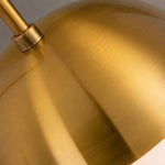 Bild in Gallery-Viewer laden, Brushed gold metal finish detail