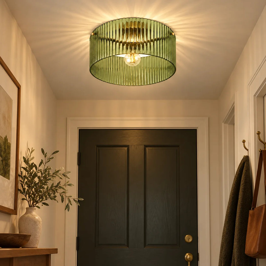 Low Flush Drum for a Tight Ceiling