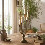 Cargar imagen en el visor de la Galería, candle holder in a warm dining setting