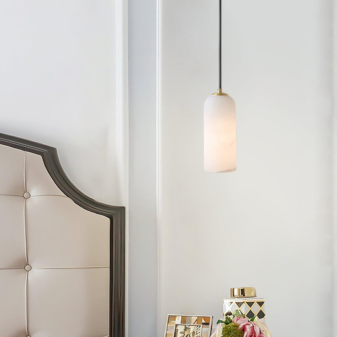 Nordisch Modern Alabaster Monty Pendelleuchte