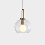 Bild in Gallery-Viewer laden, Copper-Plated Glass Plug-In Swag Pendant