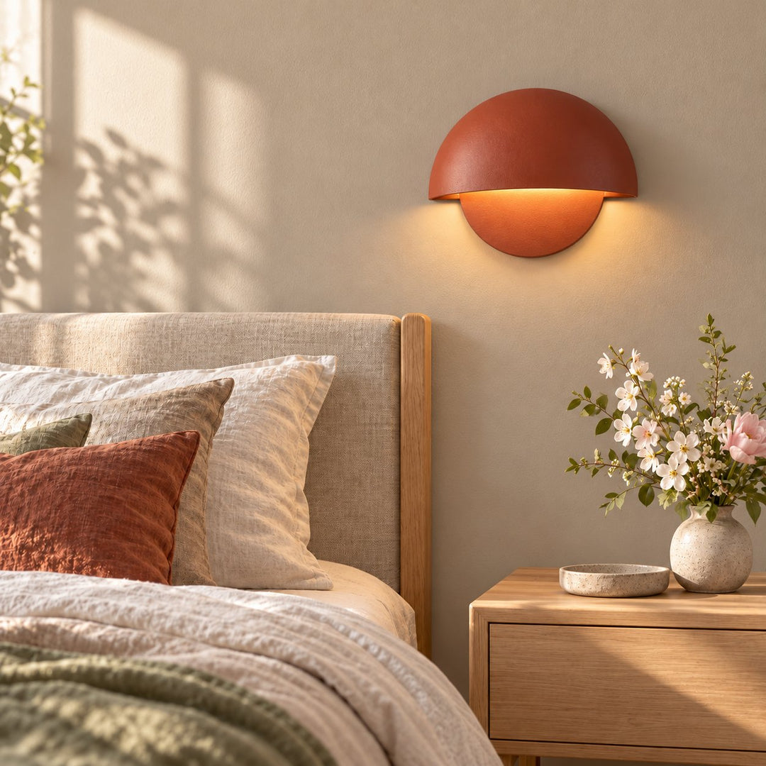ORION Terracotta bedroom scene