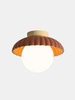 Load image into Gallery viewer, Cream Style Resin Alien Ceiling Light
