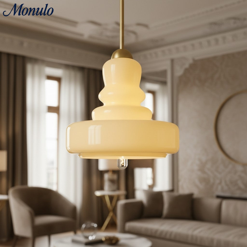 Lámpara Colgante Verdoma Colorida en Forma de Calabaza Bauhaus - Diseño Artístico para Iluminación de Isla de Cocina