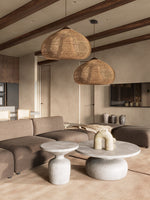 Bild in Gallery-Viewer laden, Woven Rattan Wood Plug-In Pendant Light