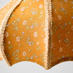 Bild in Gallery-Viewer laden, Autumn floral textile and lace trim detail