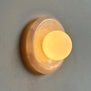 Orli White Jade Sconce