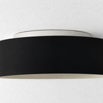 Cargar imagen en el visor de la Galería, Close Ceiling Diffused Shade Metal Canopy Semi-Flush Mount