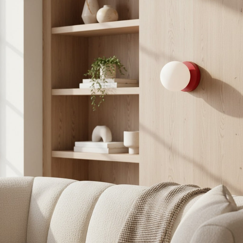 Lampe murale douce Nuevola style moderne - Utilisation salon chambre