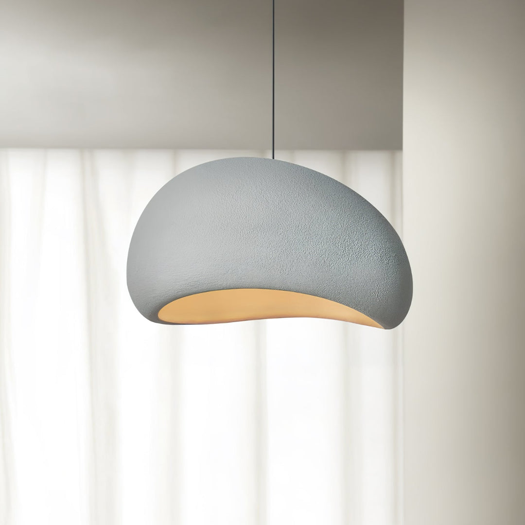Sculptural Polystyrene Ceiling Pendant Light