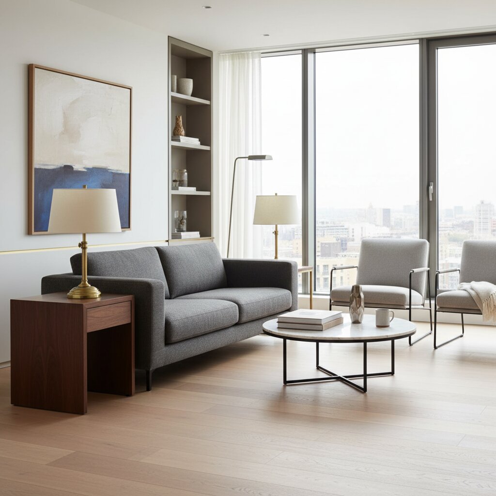 Nera Minimalistische dekorative Tischleuchte mit sanftem Umgebungslicht – Nachttisch- und Schreibtischbeleuchtung