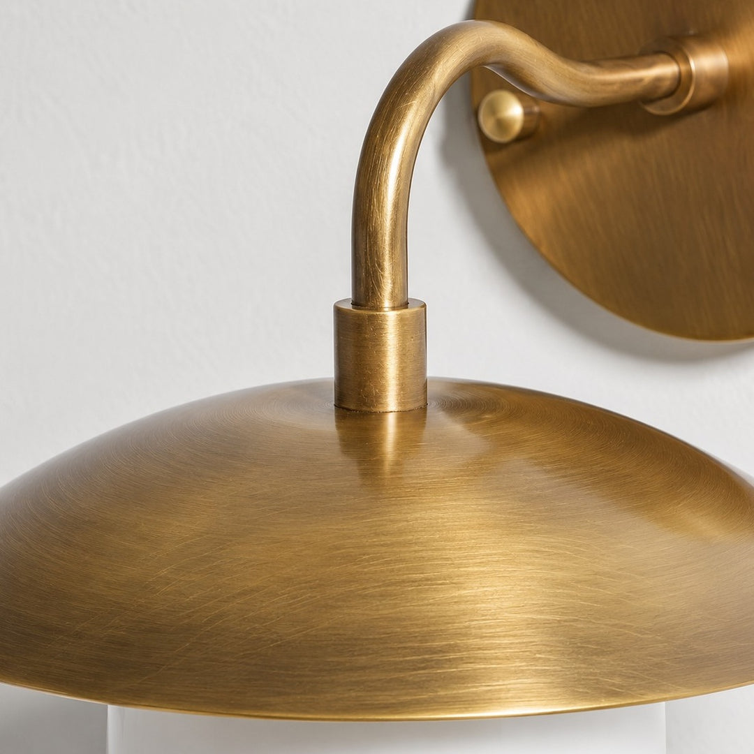 Sculptural Multi-Head Design Metal Glass Wall Light