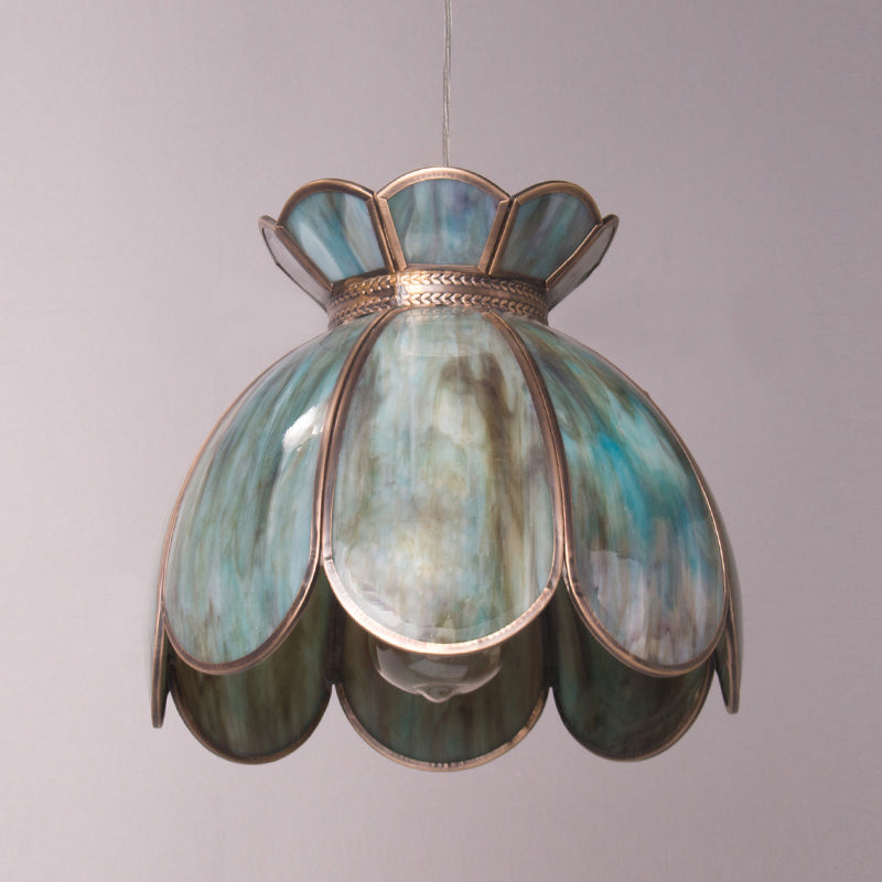 Lampe à suspension rétro Lotus