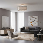 Load image into Gallery viewer, Modern 3 Light Mesh Design Ceiling Light - Dimmable for Living Room

